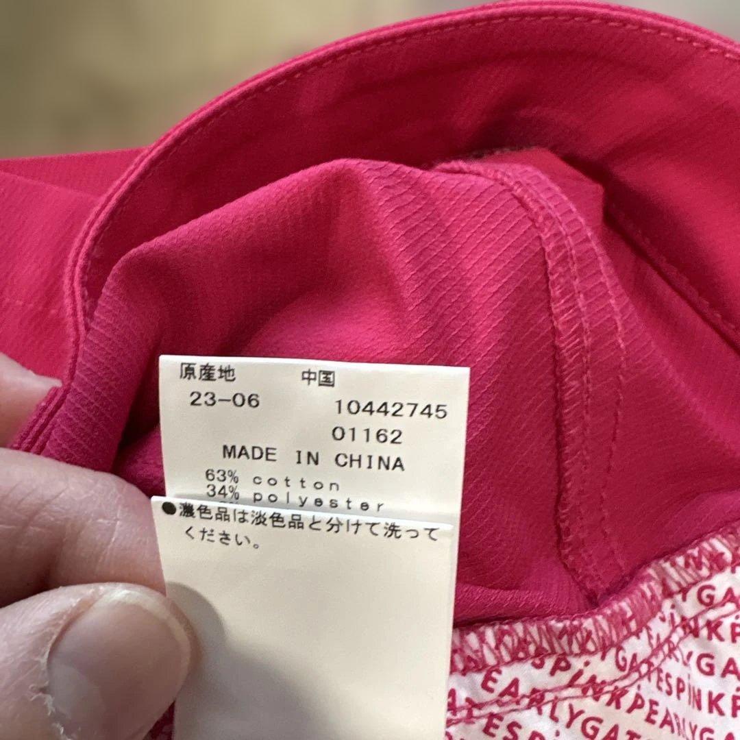 PEARLY GATES ピンク ゴルフパンツ