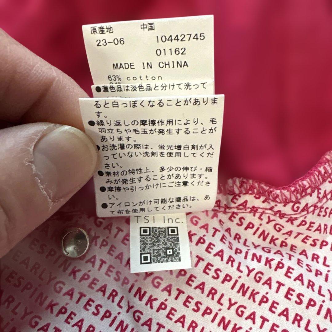 PEARLY GATES ピンク ゴルフパンツ