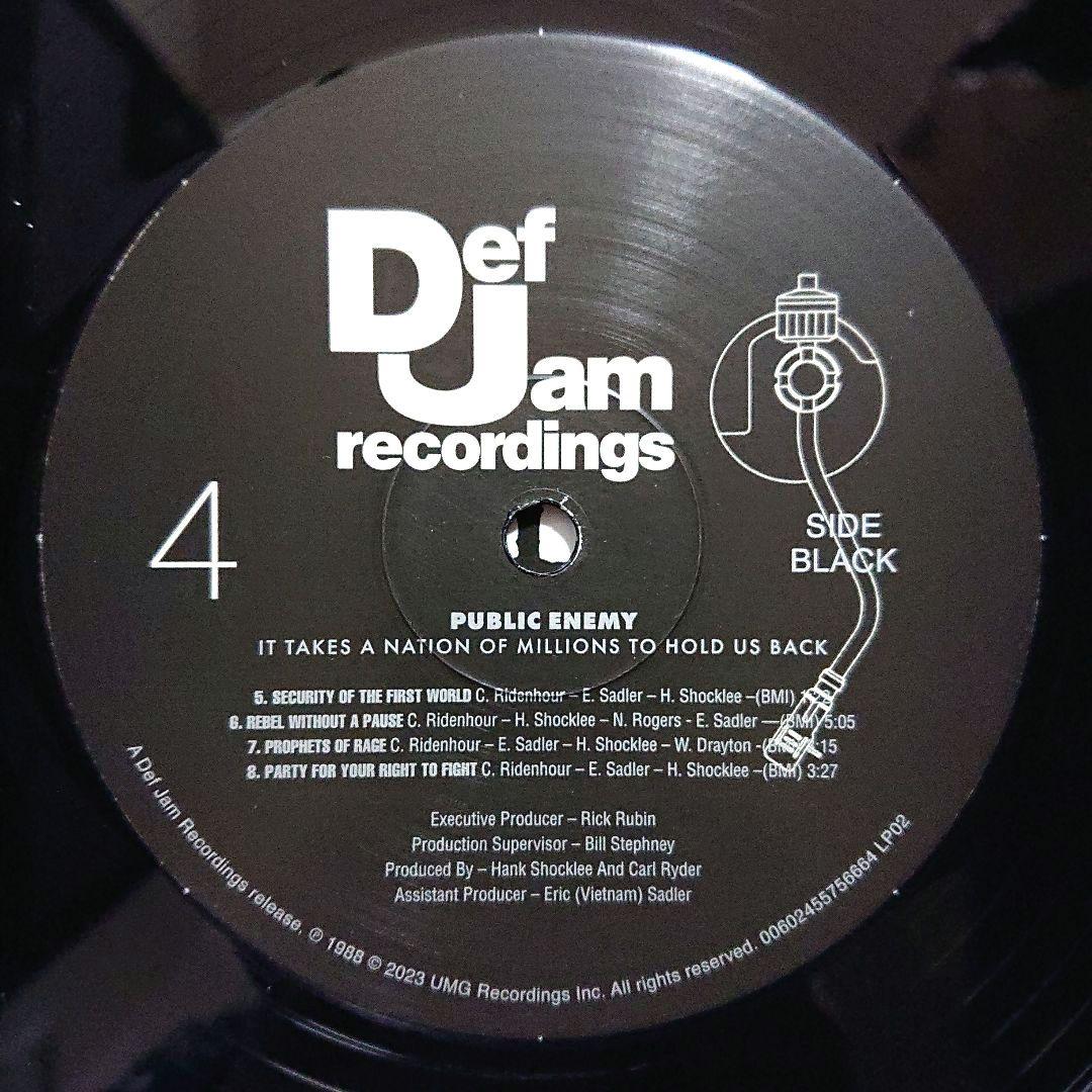 Public Enemy –It Takes A Nation・2 x レコード