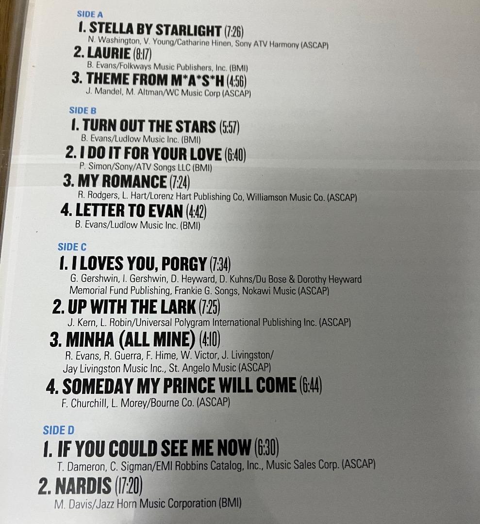 新品 Bill Evans / Inner Spirit 2LP レコード