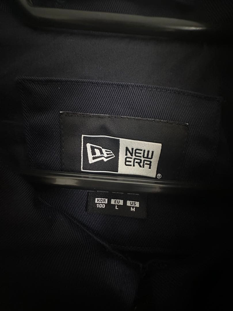 NEW ERA × NY ヤンキース スタジャン風 ジャケット（ネイビー）