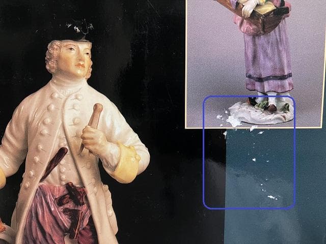 洋書◆マイセン人形の写真集 本 アンティーク フィギュア