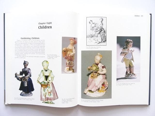 洋書◆マイセン人形の写真集 本 アンティーク フィギュア