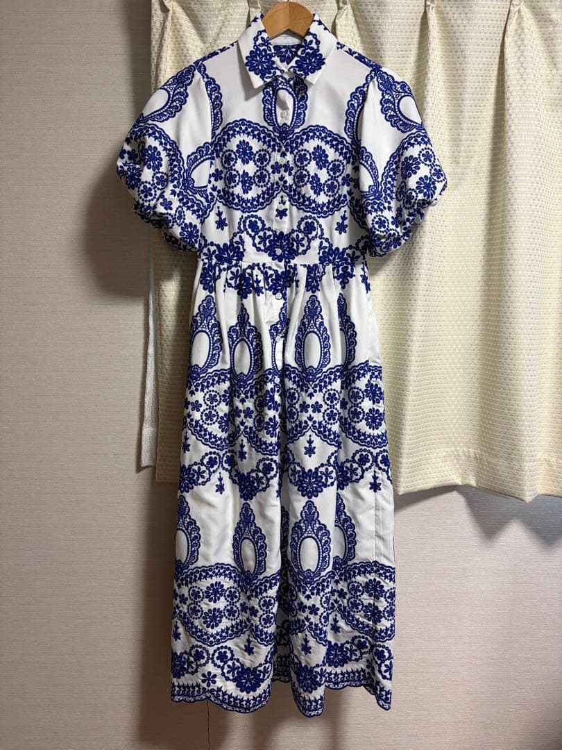 JENNE 総刺繍ラグジュアリーワンピース