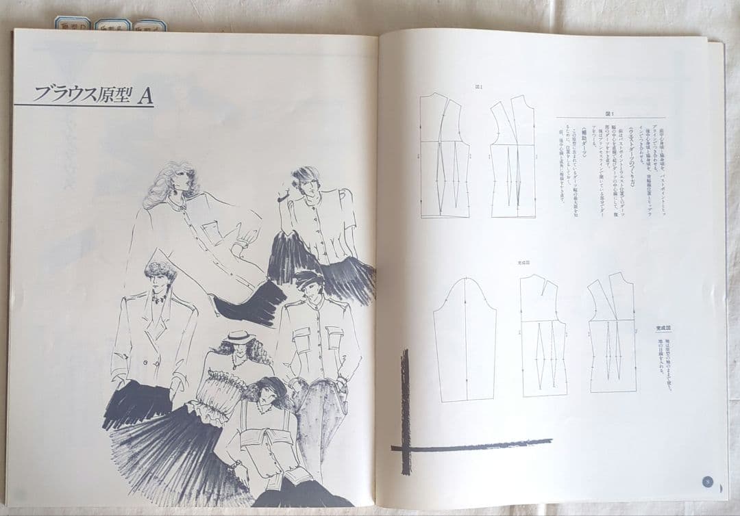 ファッションパーターンメーキング立体裁断　アミコファッションズ　洋裁　手芸　渋谷