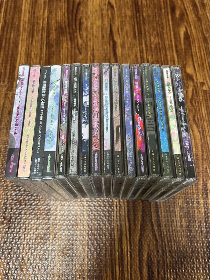 上海アリス幻樂団 のみ 16枚まとめ 未開封 帯有 含 CD PCゲーム