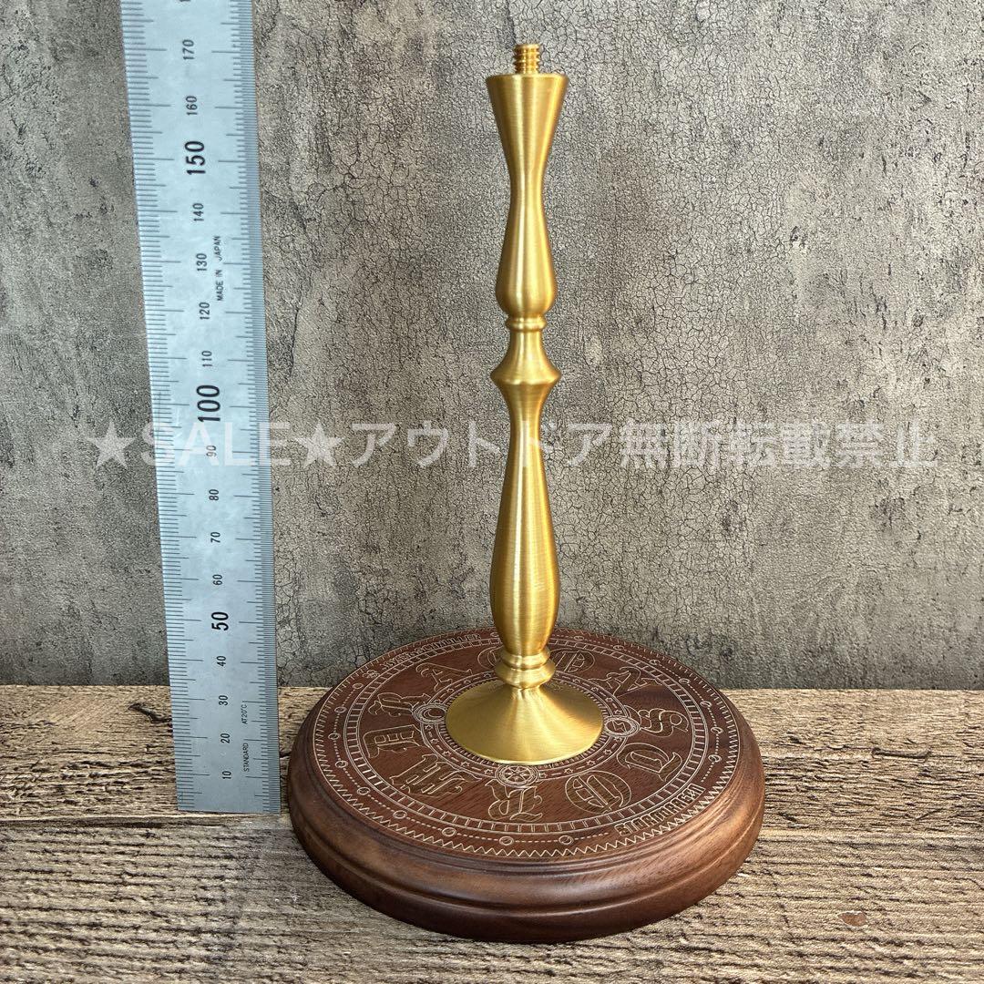 真鍮製　BRASS LAMP STAND　コロニスタ　38灯　38explore