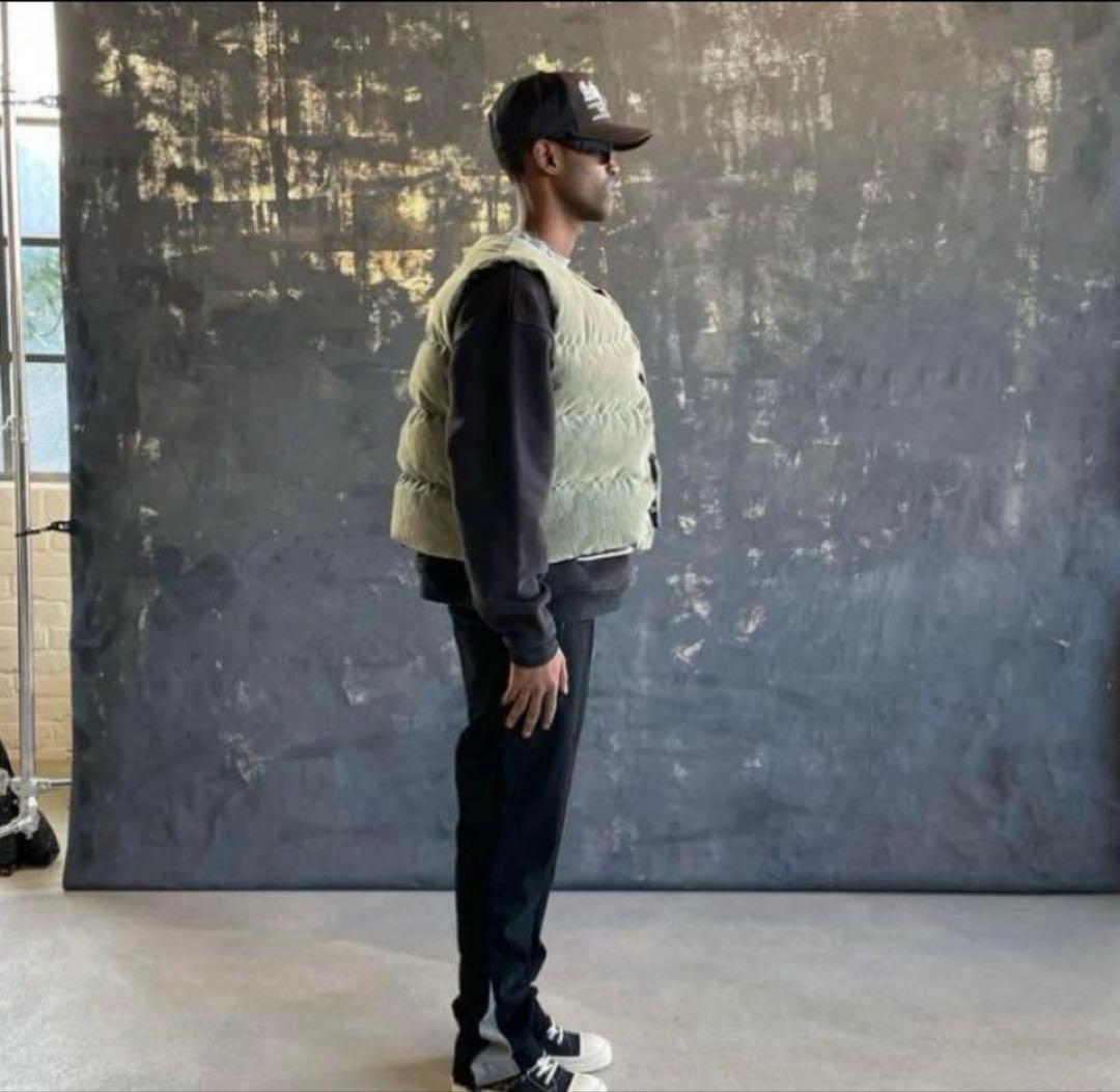 ジャケット・アウター ASKYURSELF MILITARY CANVAS PUFFER VEST