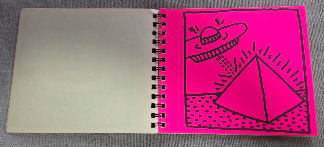 希少カタログ1983 Keith Haring 12-STICKER