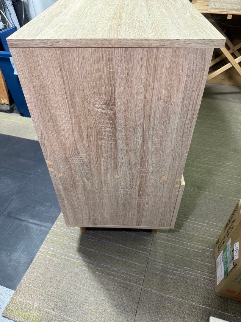 【洗浄消毒作業済】LOWYA ロウヤ　キッチンカウンター　レンジ台　ケンニラ