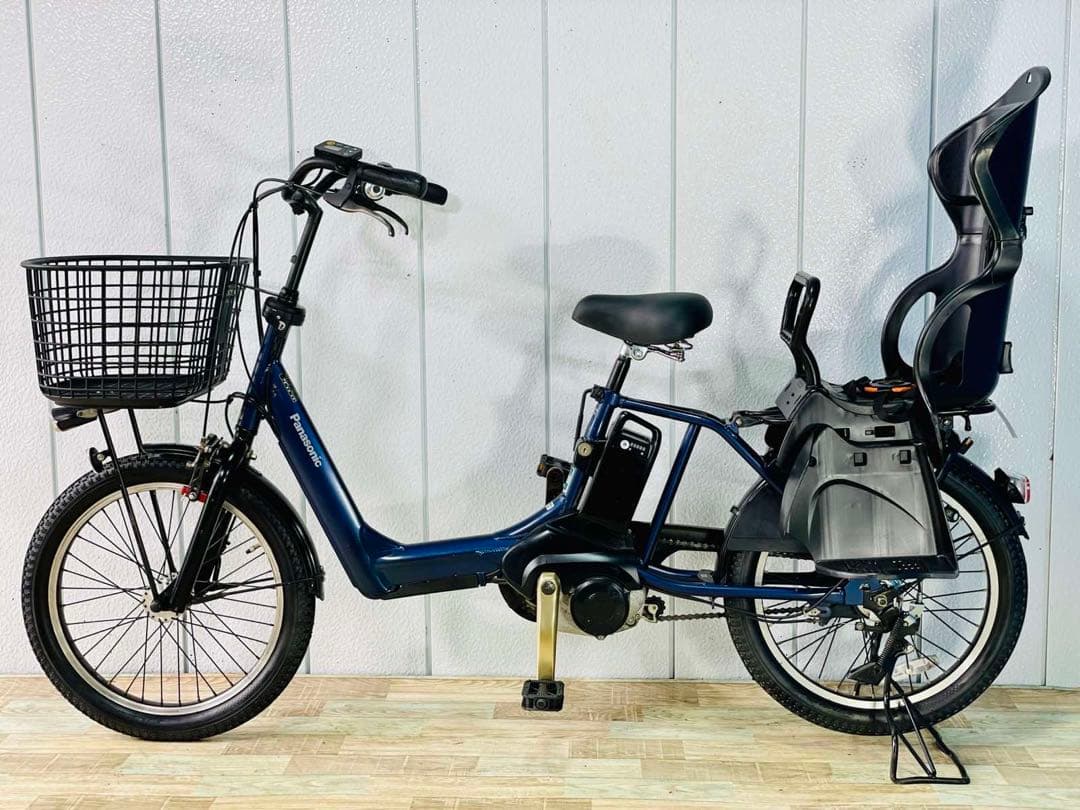 2474パナソニック12アンペア　子供乗せ　電動アシスト自転車