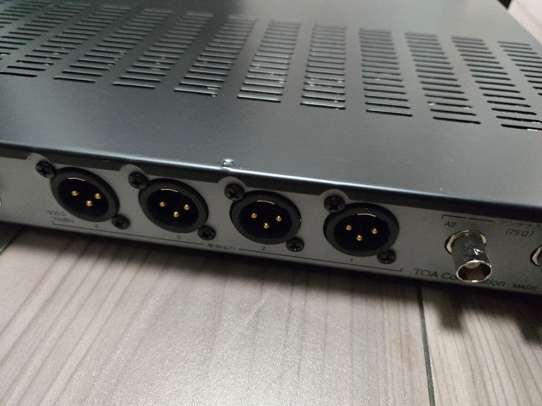 【TOA】トーア4チャンネルデジタルワイヤレスチューナーWT-D1804