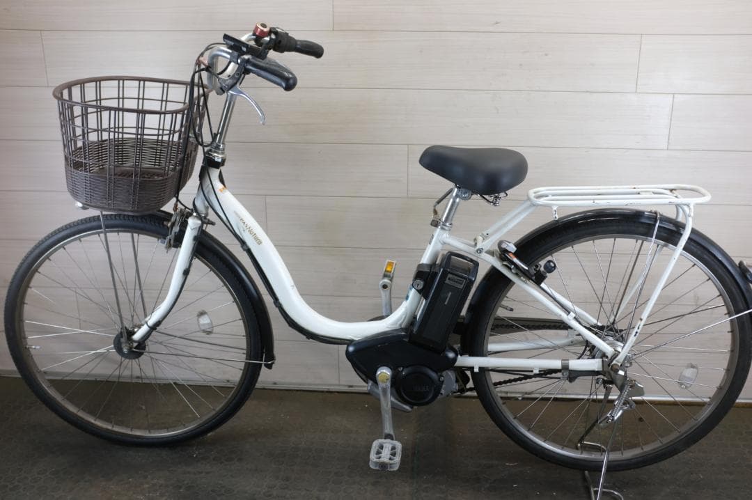 電動自転車ヤマハPAS　Natura　26インチ　3段　12.8Ah充電器あり