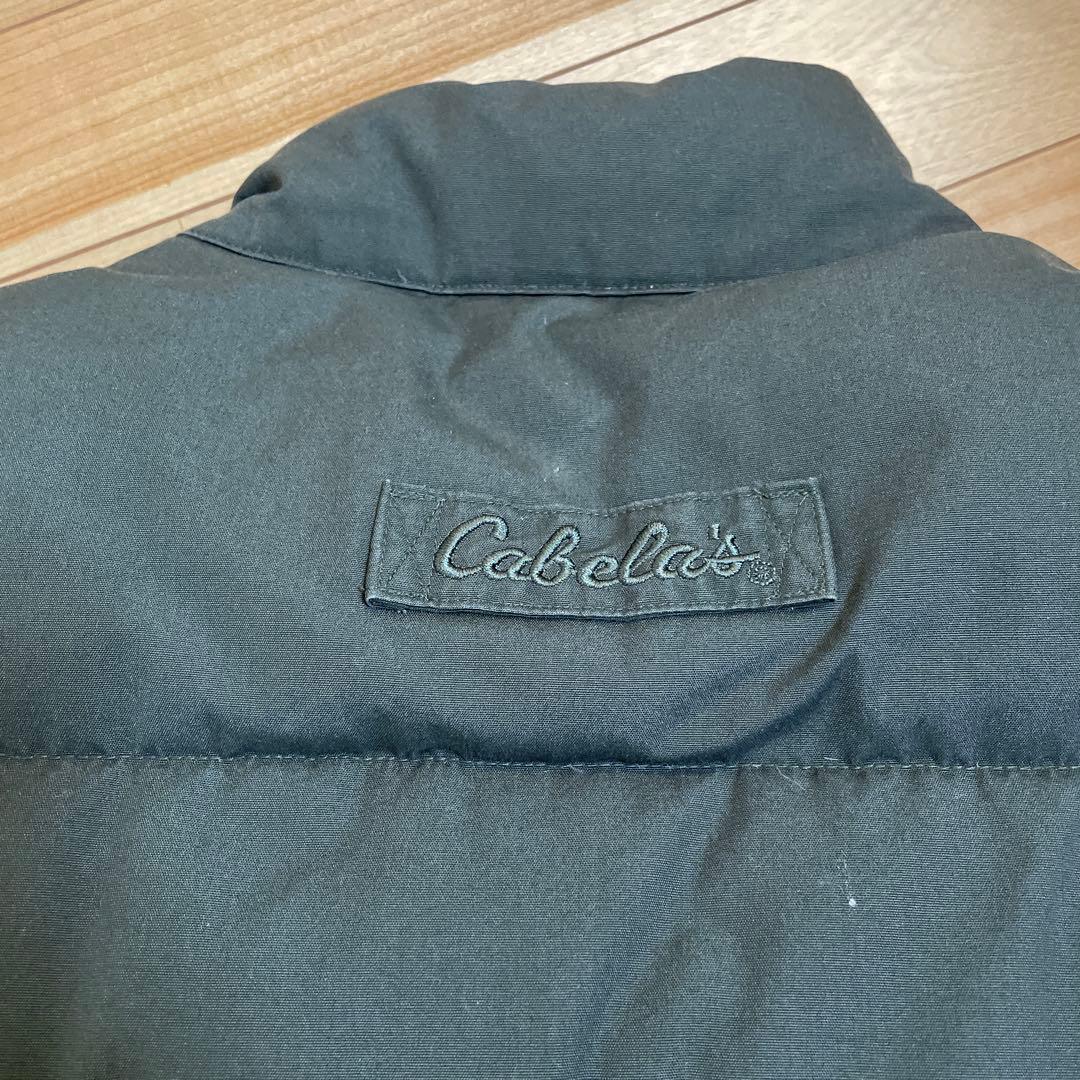 Cabela's/カベラス　グースダウンベスト オリーブグリーンダウンベスト