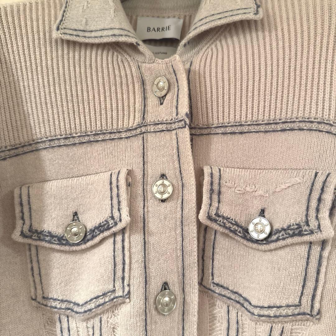春 ジェニ Jenni 着用 Barrie カシミア ニット ジャケット