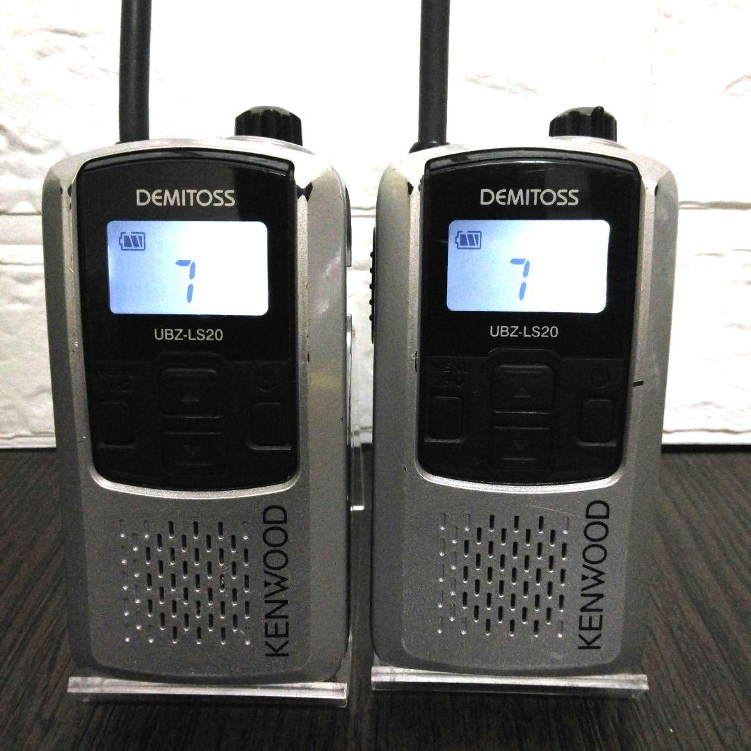KENWOOD★UBZ-LS20 特定小電力トランシーバー インカム付　※訳あり