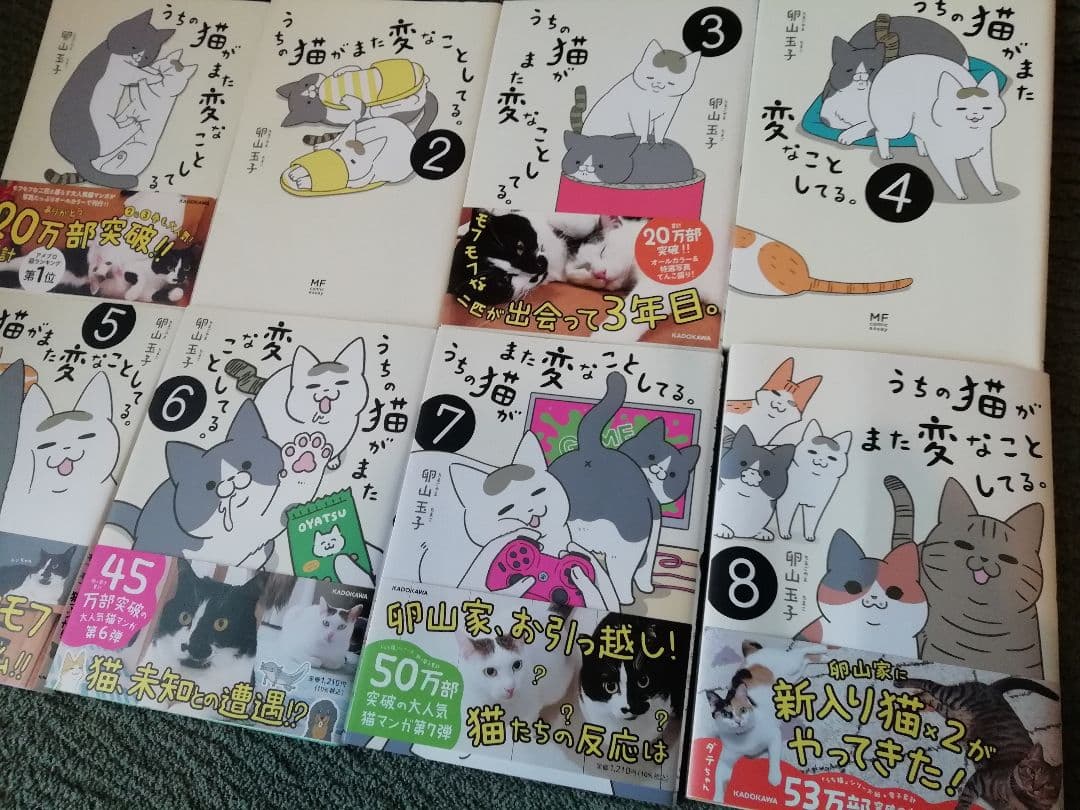 ！注！うちの猫がまた変なことしてる。　卵山玉子　1 2 3 4 5 6 7 8