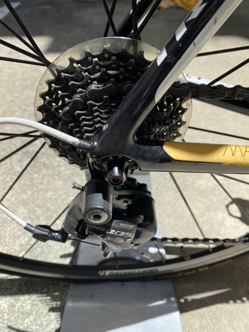 TREK ロードバイク ブラック/ホワイト