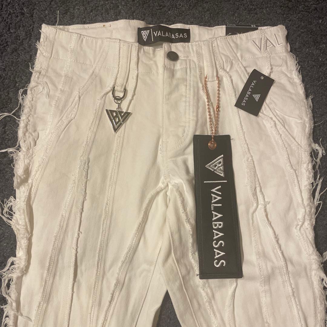‼️新作‼️VALABASAS バラバサス ホワイト フレアデニム 30新品未使用
