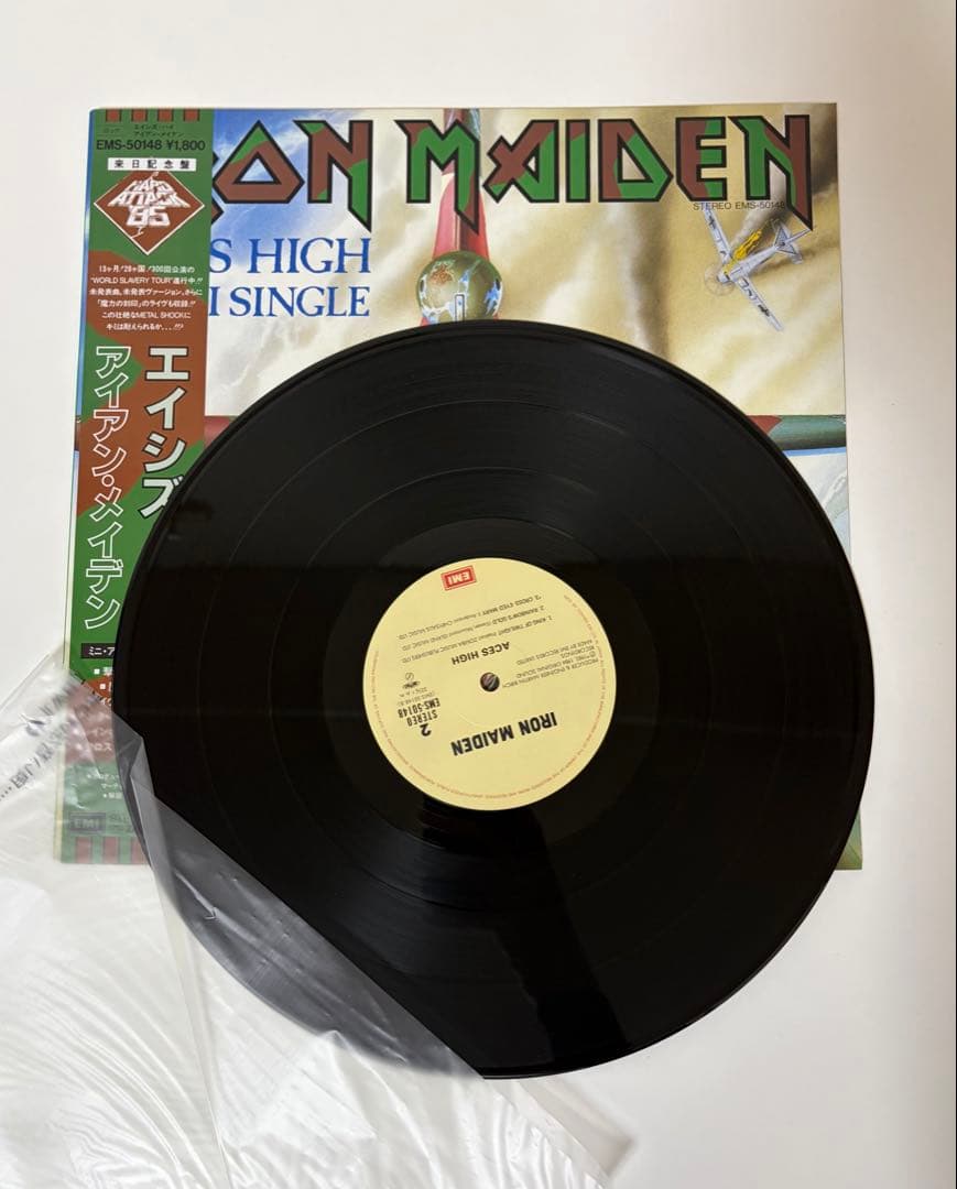 帯付完品4枚 オジーオズボーン/アイアンメイデン/ブラックサバス　LP国内版