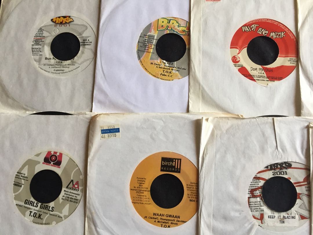 ★T.O.K 7EP19枚セット まとめ★レゲエ ダンスホール [QZRG0]