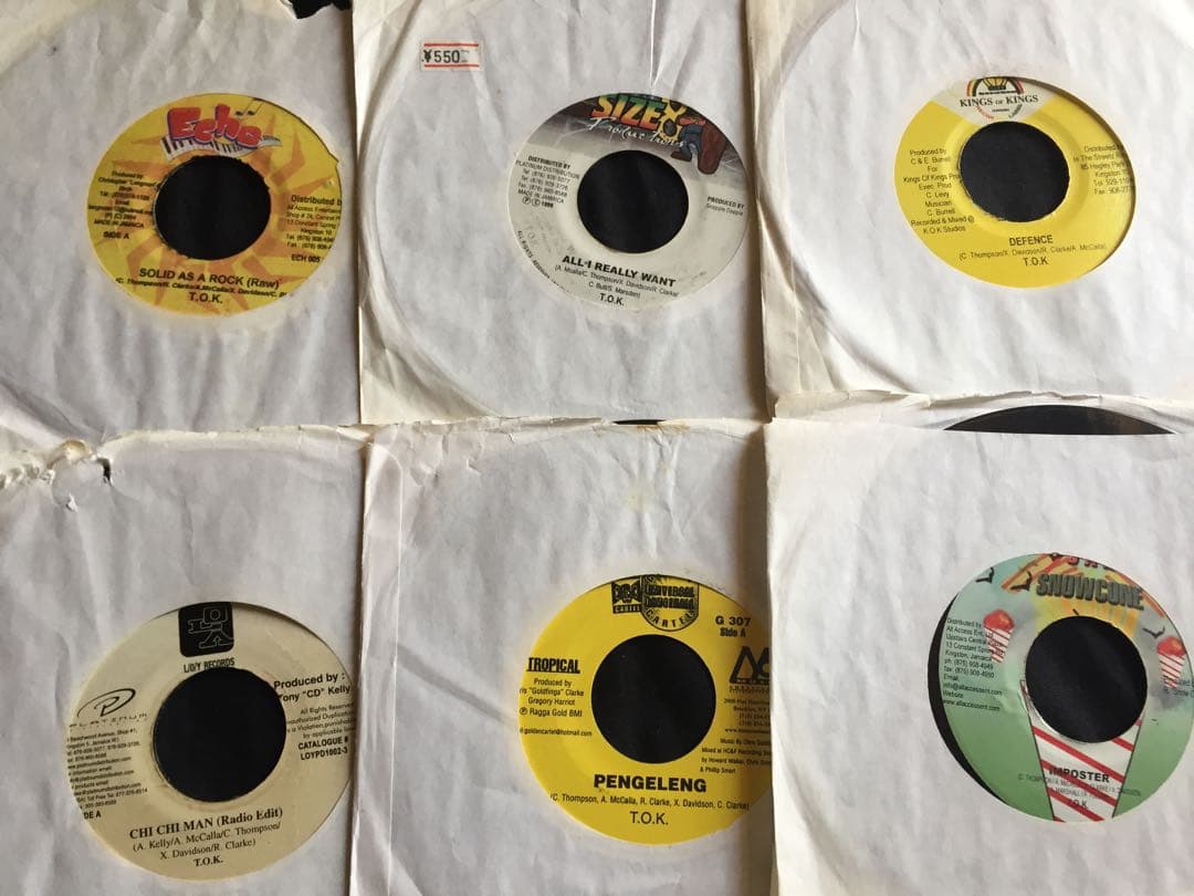 ★T.O.K 7EP19枚セット まとめ★レゲエ ダンスホール [QZRG0]