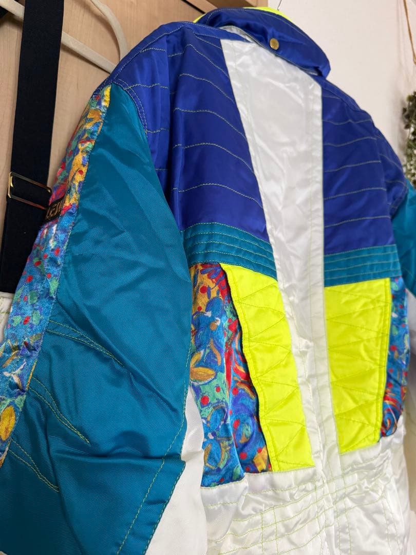 ルシュッド　スキーウェア　上下セット　昭和レトロ　ヴィンテージ　lesud