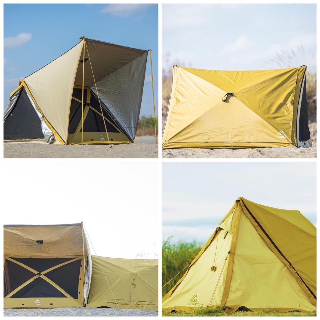終了間近！早い者勝ち爆セール！送料込！新品 icamp テント　ラクバイン