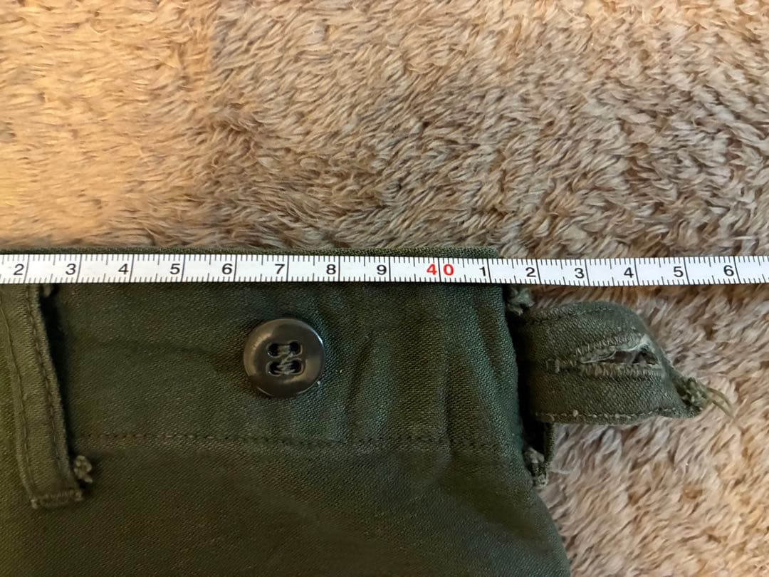 連休価格　ビンテージ　綺麗　60s ミリタリー　ベイカーパンツ OG107