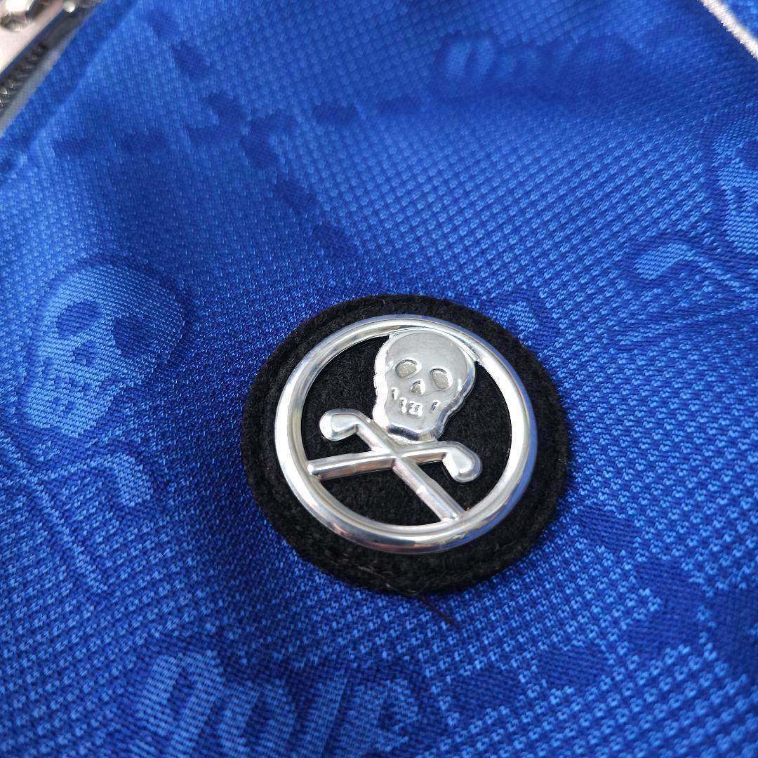 美品 2着セット マークアンドロナ 春 ジップブルゾン×セーター 総柄 36 S