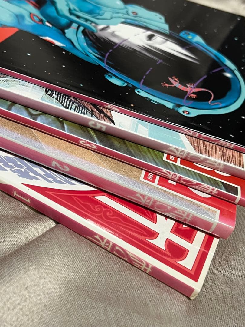 【希少本同人誌】赤い牙　1〜5 古屋兎丸真鍋昌平弐瓶勉沙村広明