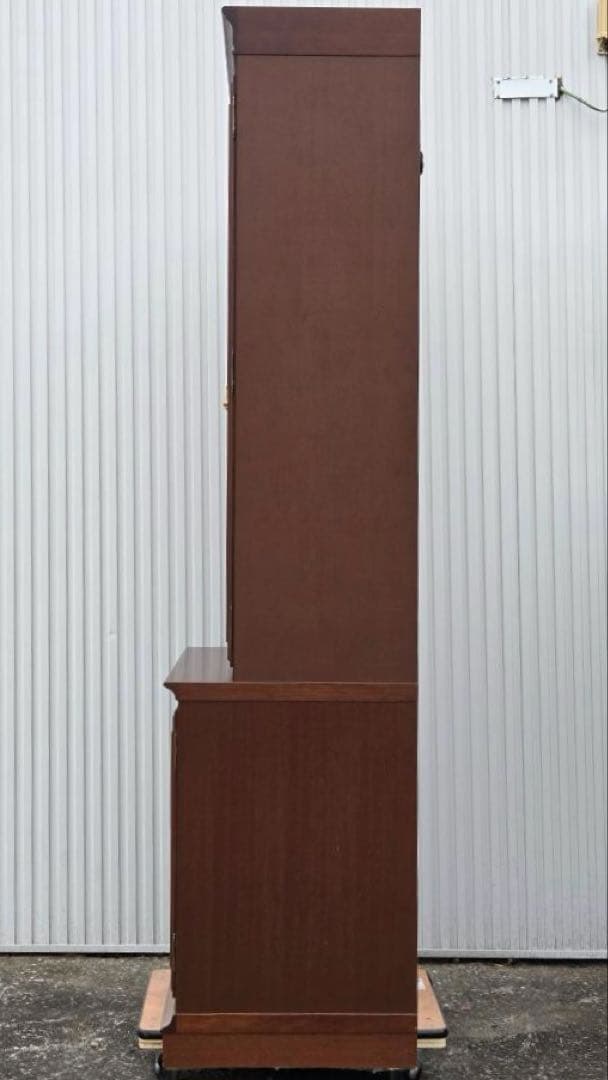 マルニ 地中海シリーズ 飾り棚 ガラスショーケース開戸棚 花見川区にてお渡し歓迎