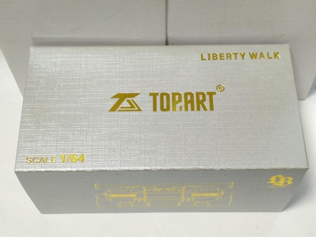 トップアート 1/64 ランボルギーニ カウンタック LBWK グレー