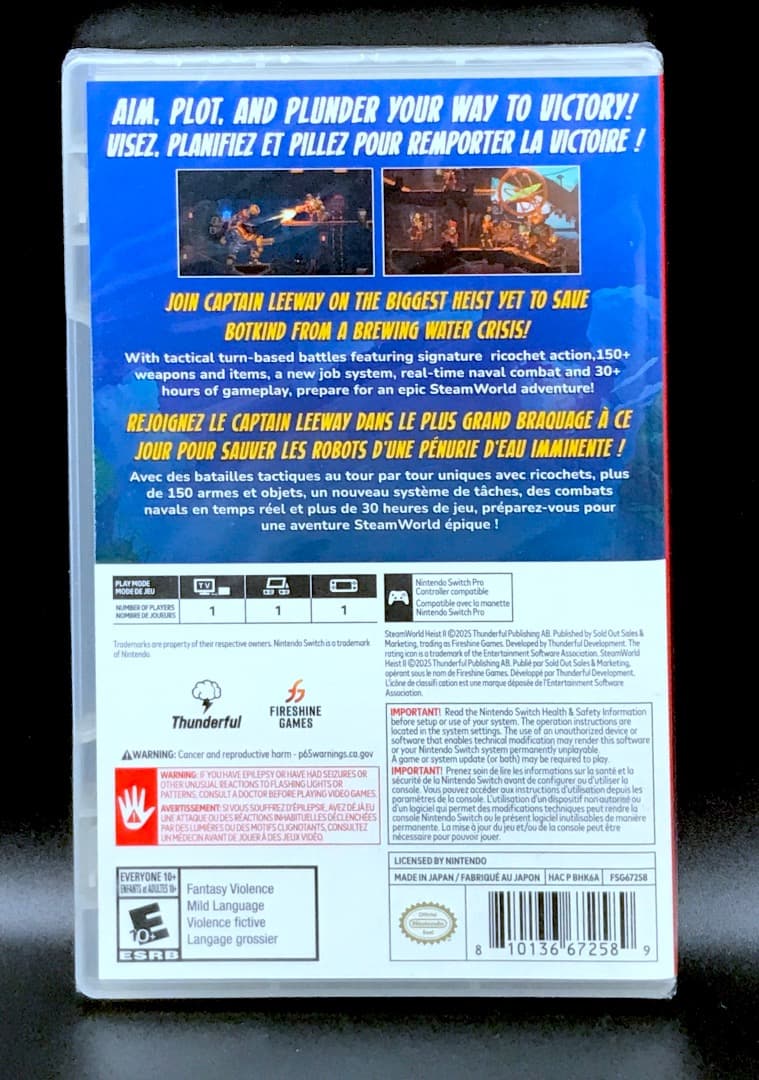 Steamworld Heist 2 Switch スチームワールドハイストII