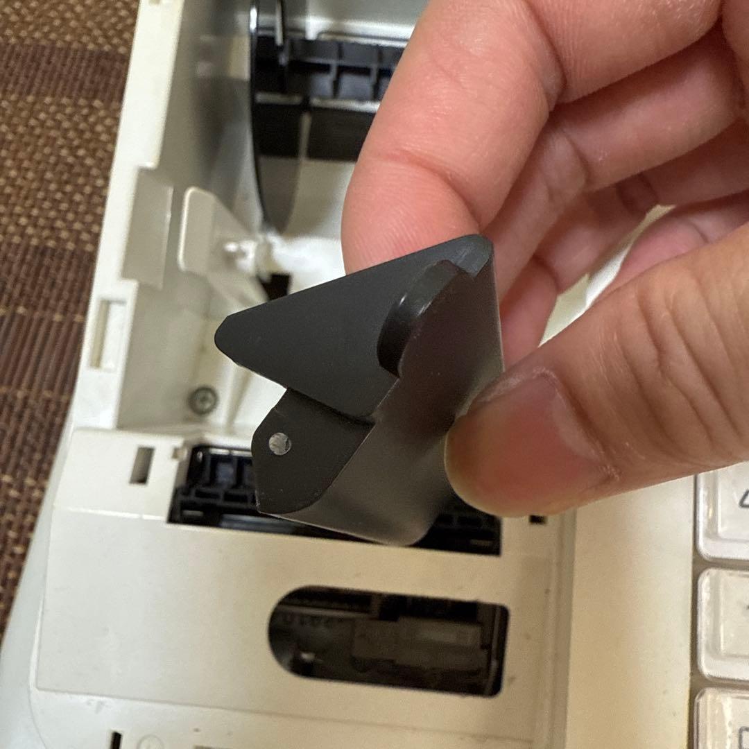 CASIO 電子レジスター110ER取扱説明書付き