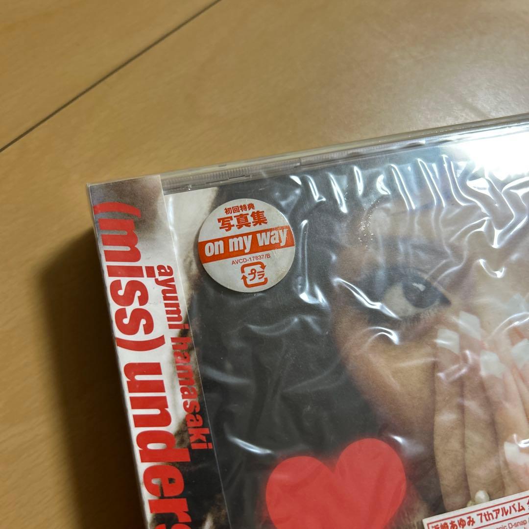 【即購入ok!!】浜崎あゆみ『(miss)understood 』新品未開封