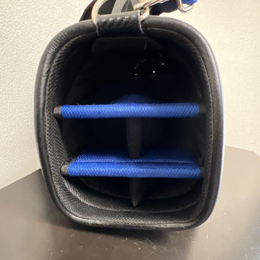 テーラーメイド キャディバッグ 5分割 ブルー×ブラック TaylorMade