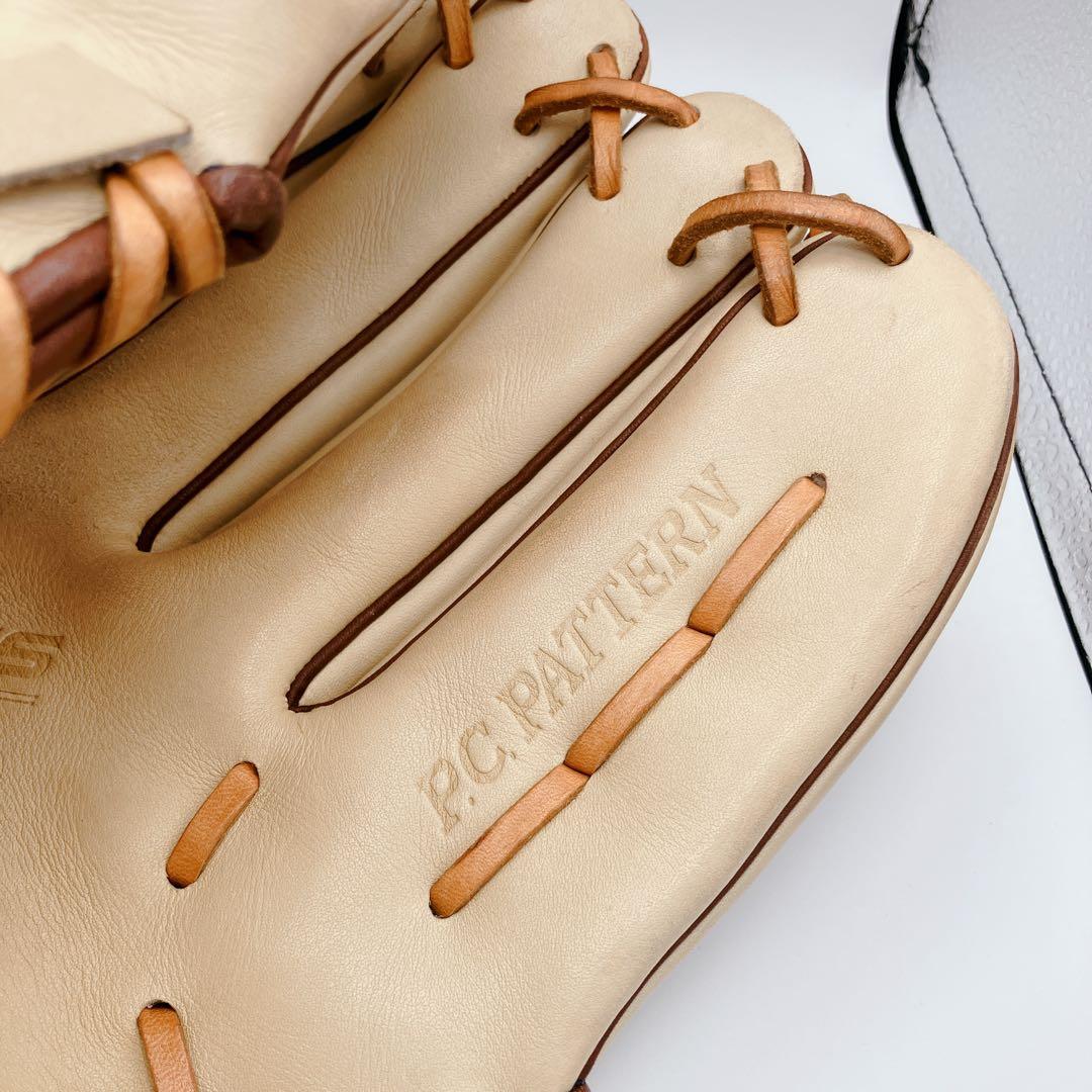 【美品】ZETT プロステイタス 軟式 投手用グローブ　オーダー　藤浪モデル