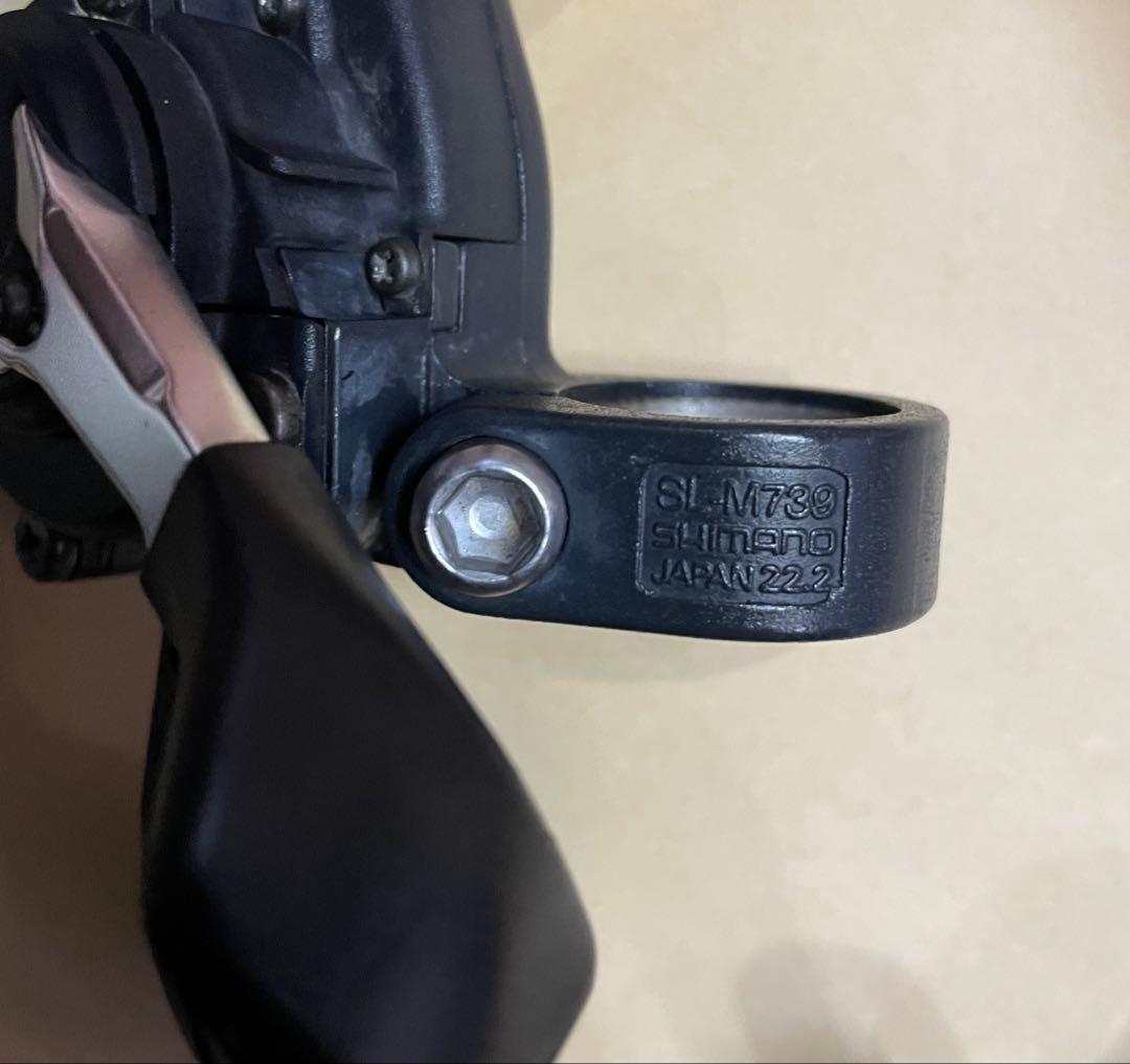 Shimano Deore XT シフター SL M739 左右セット