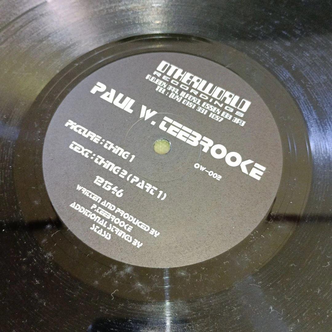 12インチ「PAUL Ｗ TEEBROOKE / Thing 1」