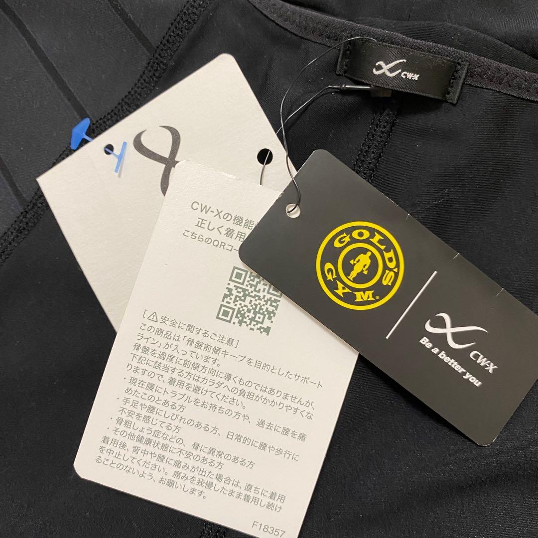 【新品未使用】GOLD'S GYM×CW-X コラボアイテム ハーフタイツ L