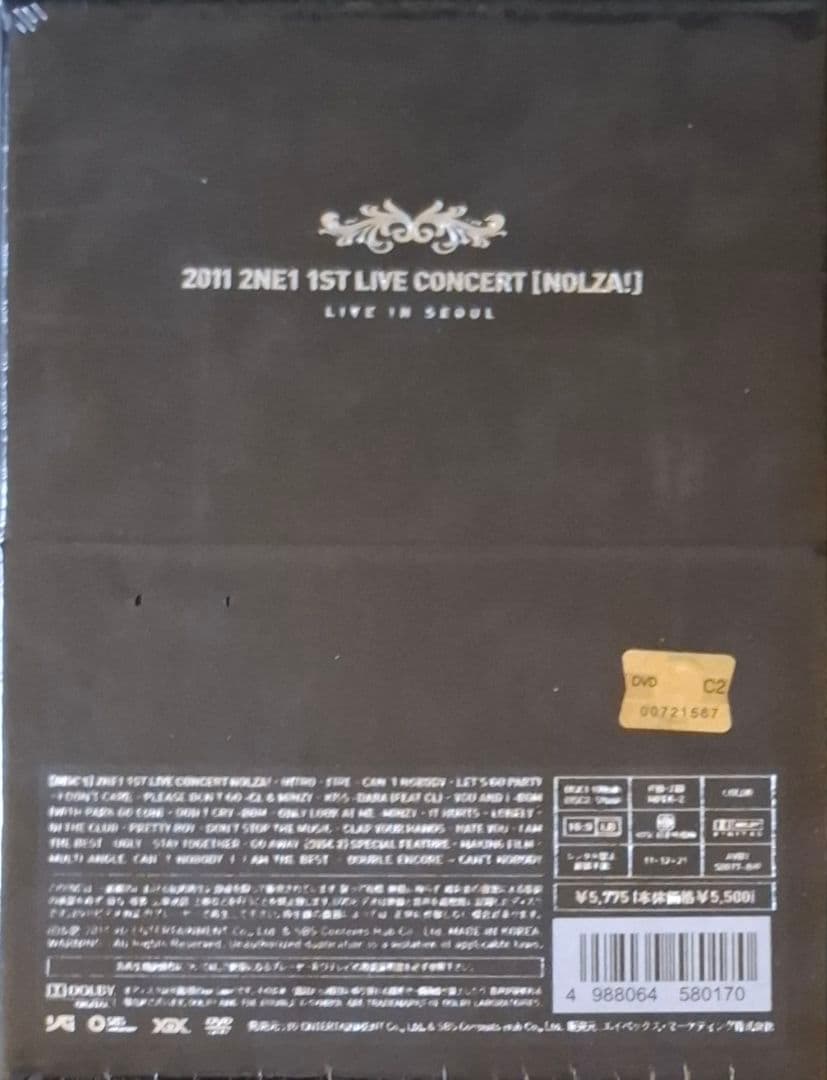 2NE1/1ST LIVE CONCERT'NOLZA!'LIVE IN SE…