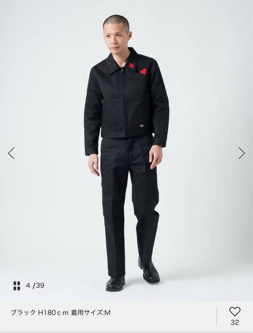 G*e様 【ディッキーズ×長谷川 慎】ジョーカー ワーク ジャケット&パンツMサ