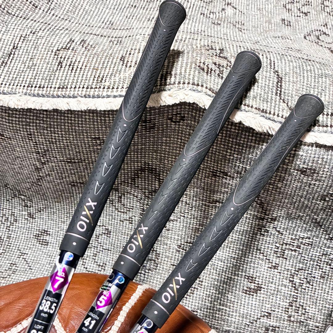 【XXIO 6】ゼクシオレディース 3本セット 1W 5W U7 L 女性用