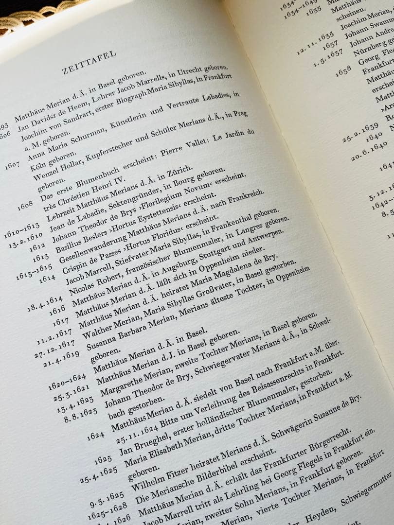 M.S. Merian お花図鑑　２冊　ヴィンテージ洋書　インゼル　初版1966