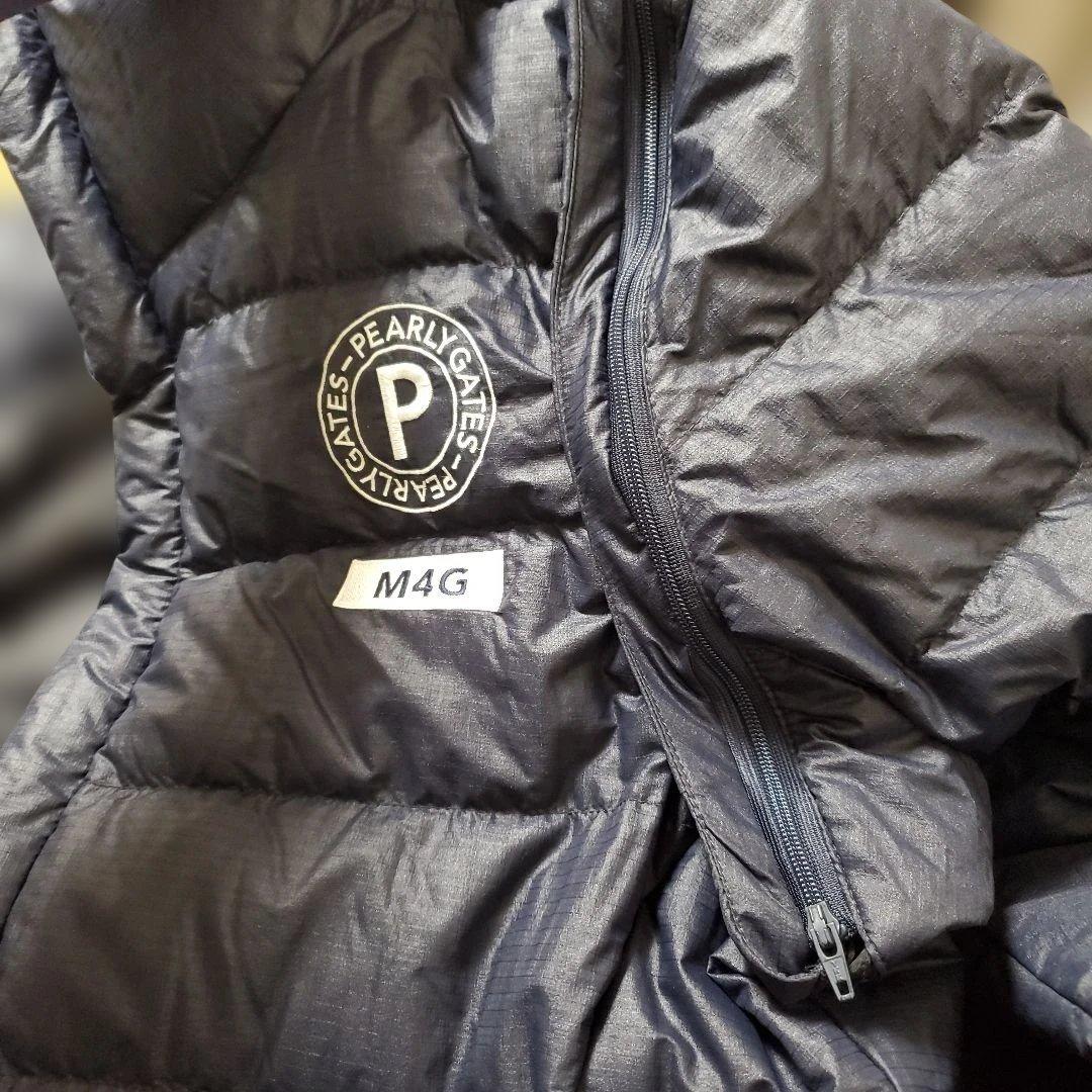 PEARLY GATES M4G ダウンジャケットXL 2WAY収納袋付き