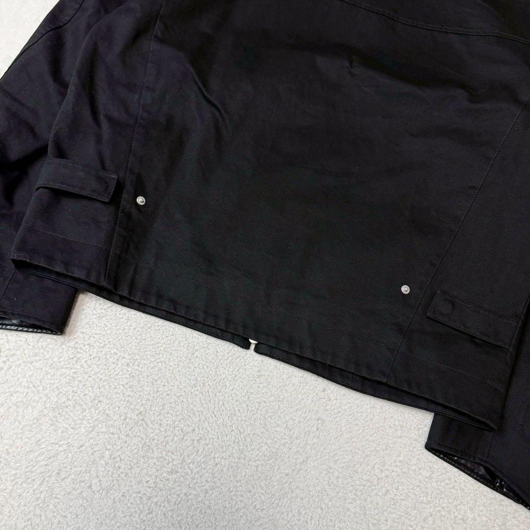 【数回着用】Martin Kim 25SS レザーカラーポイントワークジャケット