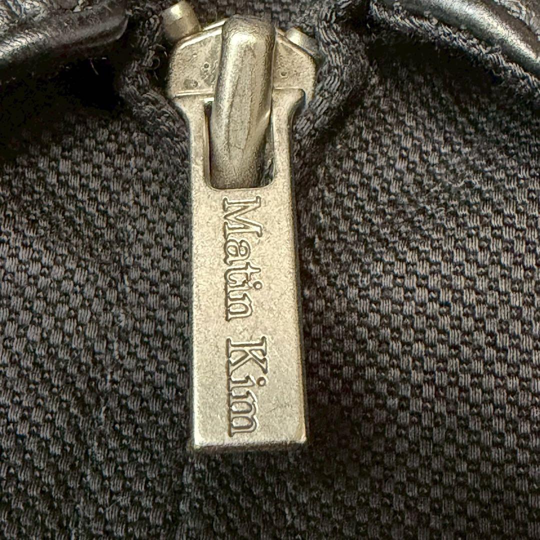 【数回着用】Martin Kim 25SS レザーカラーポイントワークジャケット