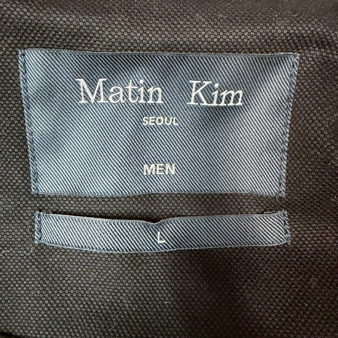 【数回着用】Martin Kim 25SS レザーカラーポイントワークジャケット