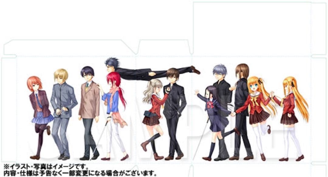 Charlotteレア物2点セット CDケース 限定色紙 乙坂有宇 キーアニメ